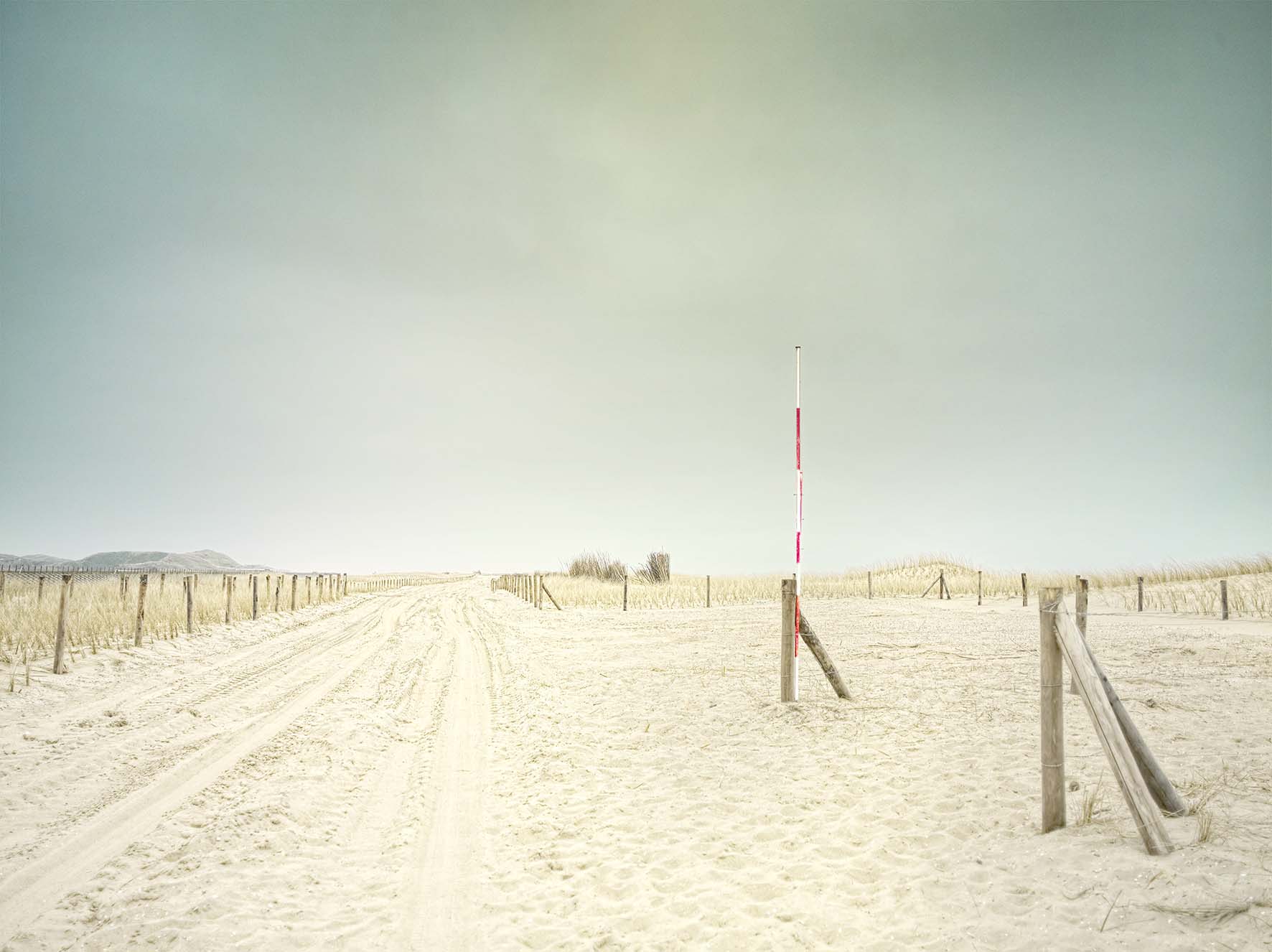 Every single inch planned landscape at the Dutch shore, close to the city of Schoorl