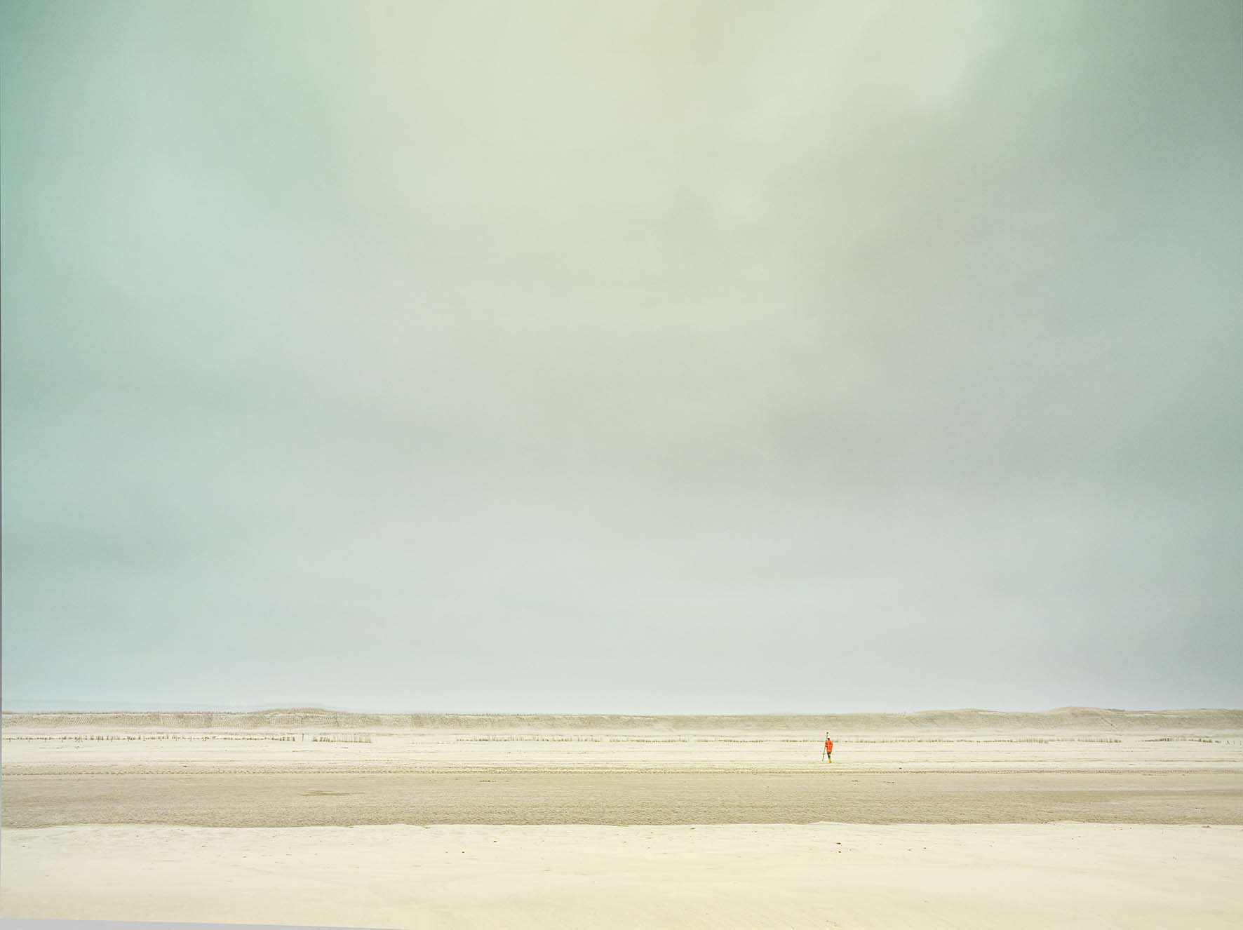 Every single inch planned landscape at the Dutch shore, close to the city of Schoorl