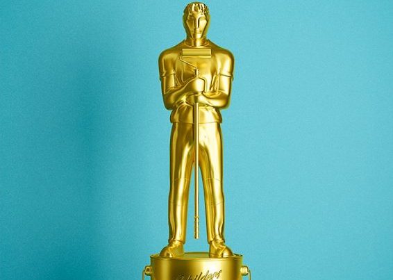 3D model of an Oscar for the best house painter